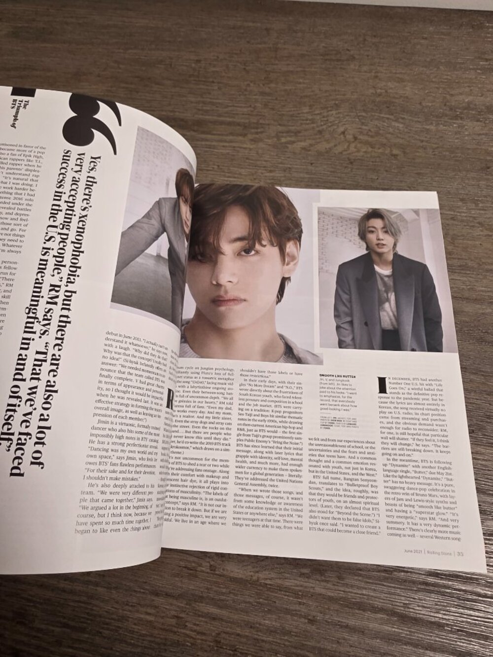 Rolling Stone Magazine - The Future of Music Issue featuring BTS June 2021 - Picture 6 of 6
